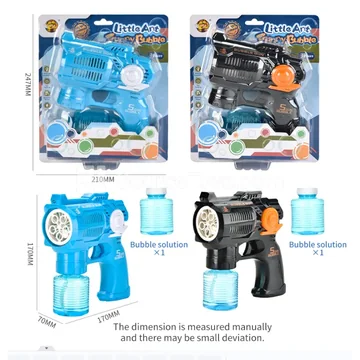 Mechanical Multi-Hole Bubble Gun
