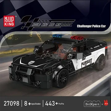 Challenger Police Car 8-Grid Display Box Set 443/PCS