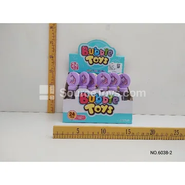 Cartoon Unicorn Bubble Wand 24PCS 35ml Box