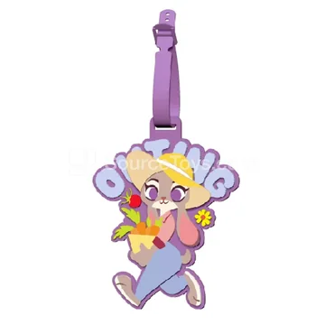 Fashion Doll Themed Luggage Tag
