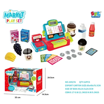 Toy Cash Register with Calculator