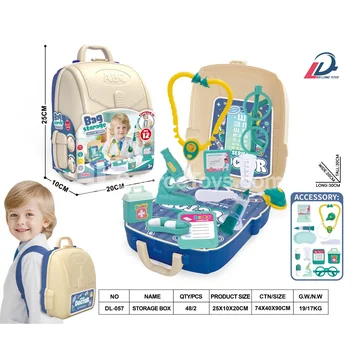 2-in-1 Pretend-Play Backpack (Doctor Kit for Boys)