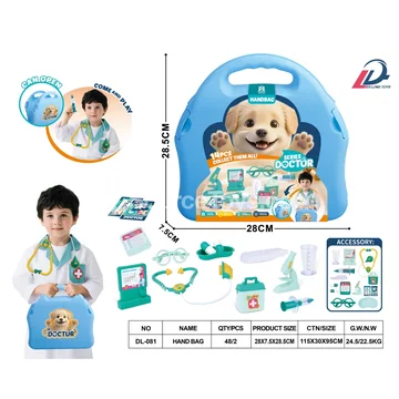 Doctor Pretend Play Set with Puppy Suitcase