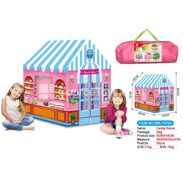 Candy House Play Tent