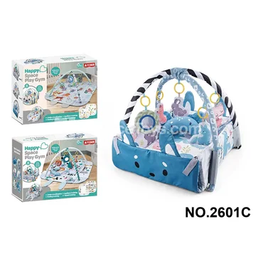 Baby Cartoon Multi-Function Snow Fox Playpen 4-in-1 Square