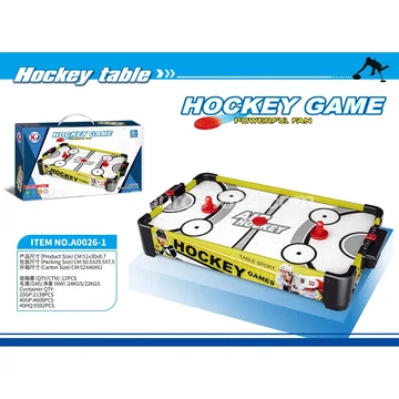 A0026-1 Tabletop Air Hockey Table with Fan