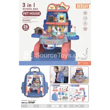 3-in-1 Pet Backpack