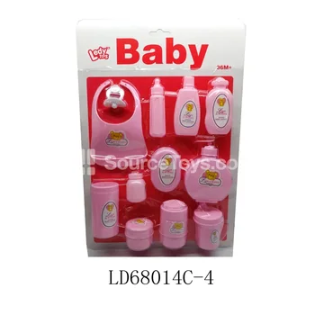 Pacifier, Scarf, and Bottles Set