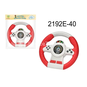Steering Wheel with Sound Effects - Red
