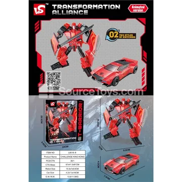 Sports Car Warrior Action Figure