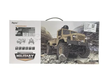 2.4G 4WD Remote Control Climbing Truck Off-Road Vehicle (Military Blue, Khaki Yellow)