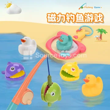 8pcs Fishing Play Set