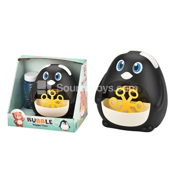 Penguin Bubble Machine