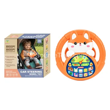 Puppy Stroller Steering Wheel Learning Toy