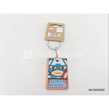 Square Pendant  Superhero Shield