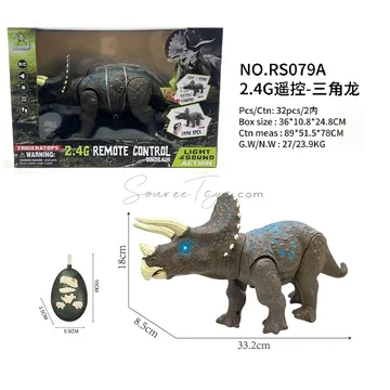 2.4G Remote Control Triceratops (RS079A)