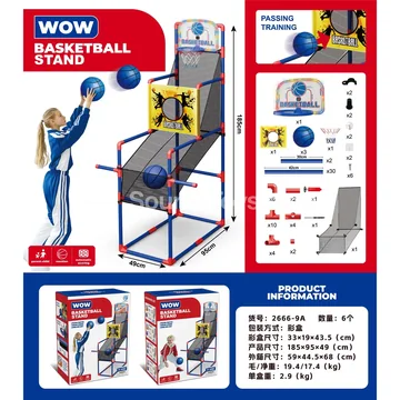 Single-Player Light-Up Basketball Arcade Game