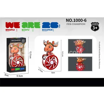 World Cup Mascot Vinyl Roly-Poly Toy