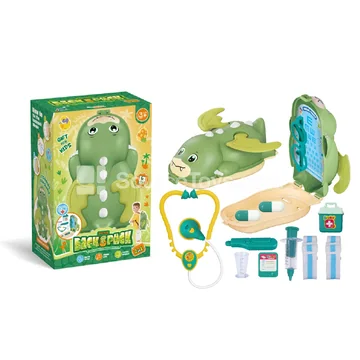 Dinosaur Backpack 2-in-1 Pretend Play Doctor Kit