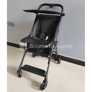 Reclining Baby Stroller with Tray and Storage Pocket