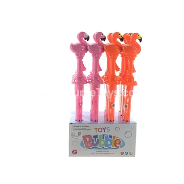 Flamingo Epee Rattle Bubble Stick 12pcs/box
