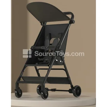 Single-Seat Baby Stroller with Tray