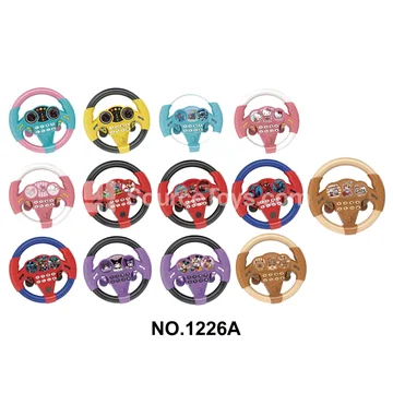 Cartoon Pretend-Play Steering Wheel
