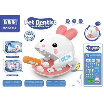 Pet Rabbit Dentist Kit with Lighted Tooth Probe