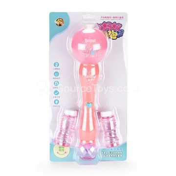 Transparent Electric Bubble Sphere Wand