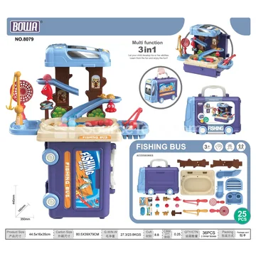 3-in-1 Fishing Bus