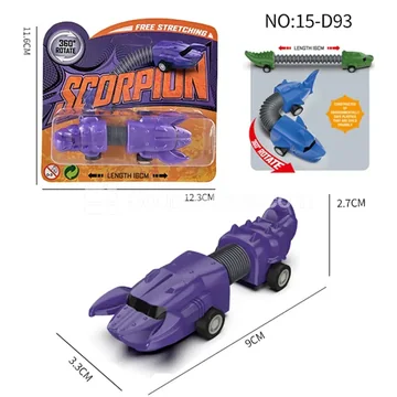 Stretch Scorpion Pullback Car