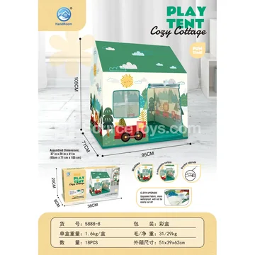 Green Kids Tent for Outdoor Play