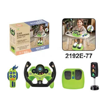 Steering Wheel Racing Driving Set Green