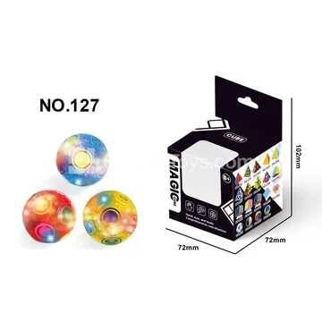 Magic Rainbow Ball Transparent with Lights