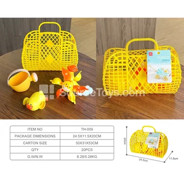 Chick Water Play Windmill + Shower + Wind-up Duck