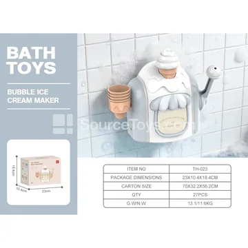 Ice Cream Bath Bubble Machine