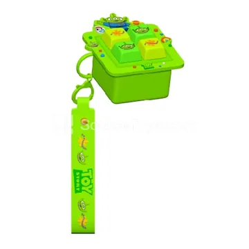 3-Button Toy Keychain