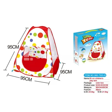 95cm Play Tent with Handbag Packaging