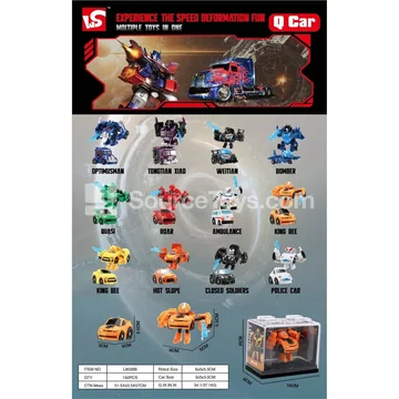 Transforming Robot Action Figure