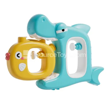 Shark Large Capacity Parent-Child Water Gun Set for Family Water Fight, Beach & Outdoor Play