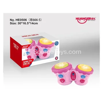Baby Musical Drum (Pink)