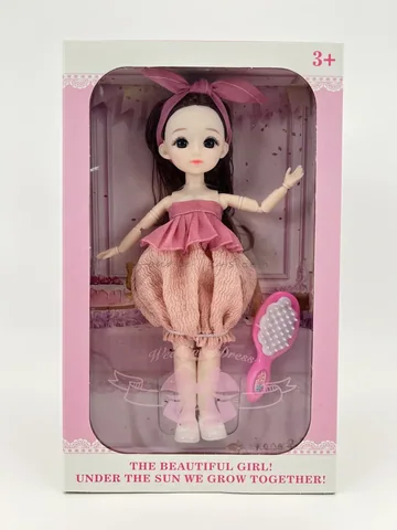 12-inch 22-Jointed Fashion Doll for Girls Pretend Play (KM-12322)