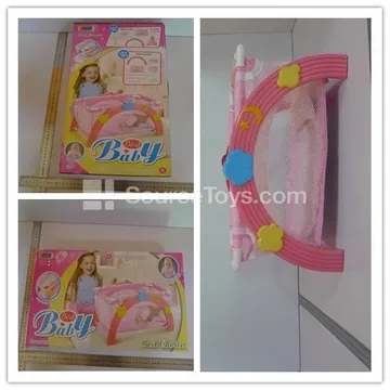 Deluxe Baby Crib (Doll Not Included)