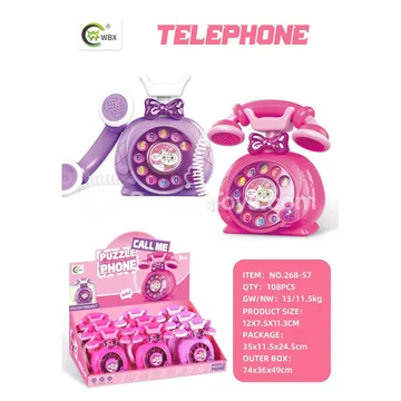 Q-Cute Telephone Toy (9 PCS)