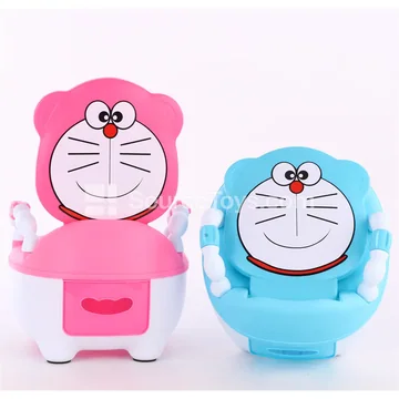 Cartoon Kids Potty Chair (Pink, Blue)