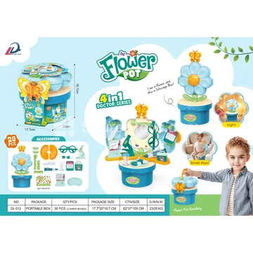 Glow-in-the-Dark 4-in-1 Doctor Pretend-Play Set