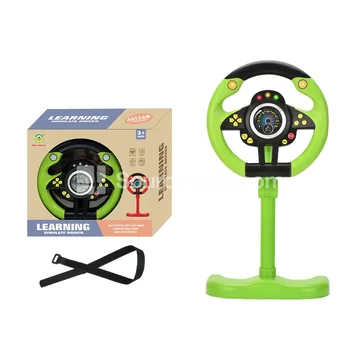 Steering Wheel Toy with 360° Rotation Stand