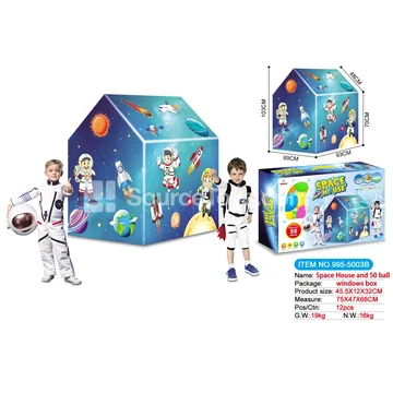 Space Play Tent with 50 Ocean Balls