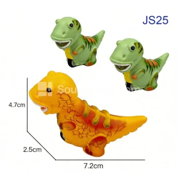 Friction-Powered Cartoon Dinosaur Toy, Tyrannosaurus (JS25)