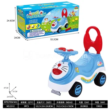 Musical Ride-On Scooter